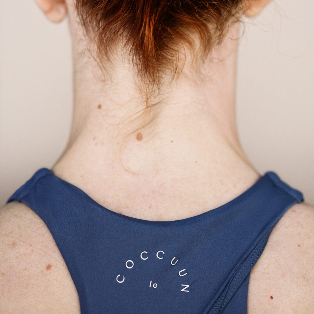 Beyond Support Top, Cross Over - Dusty Cobalt Blue - Image 7