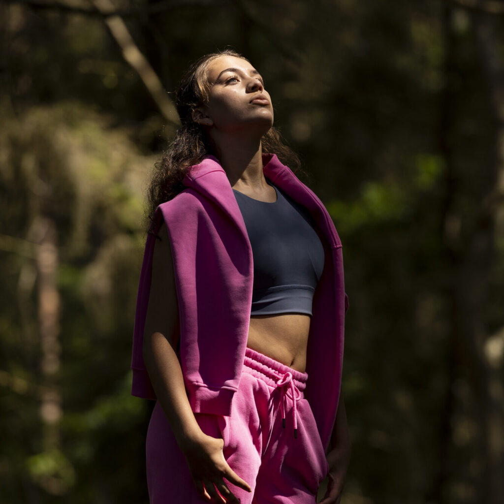 Ultra-Soft Sweatpants - Bubblegum Pink - Image 2