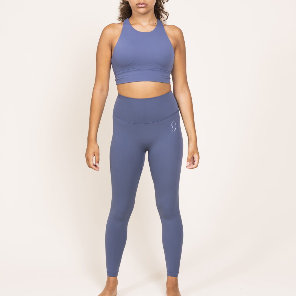 Beyond Support Top, Cross Over - Dusty Cobalt Blue - Image 9
