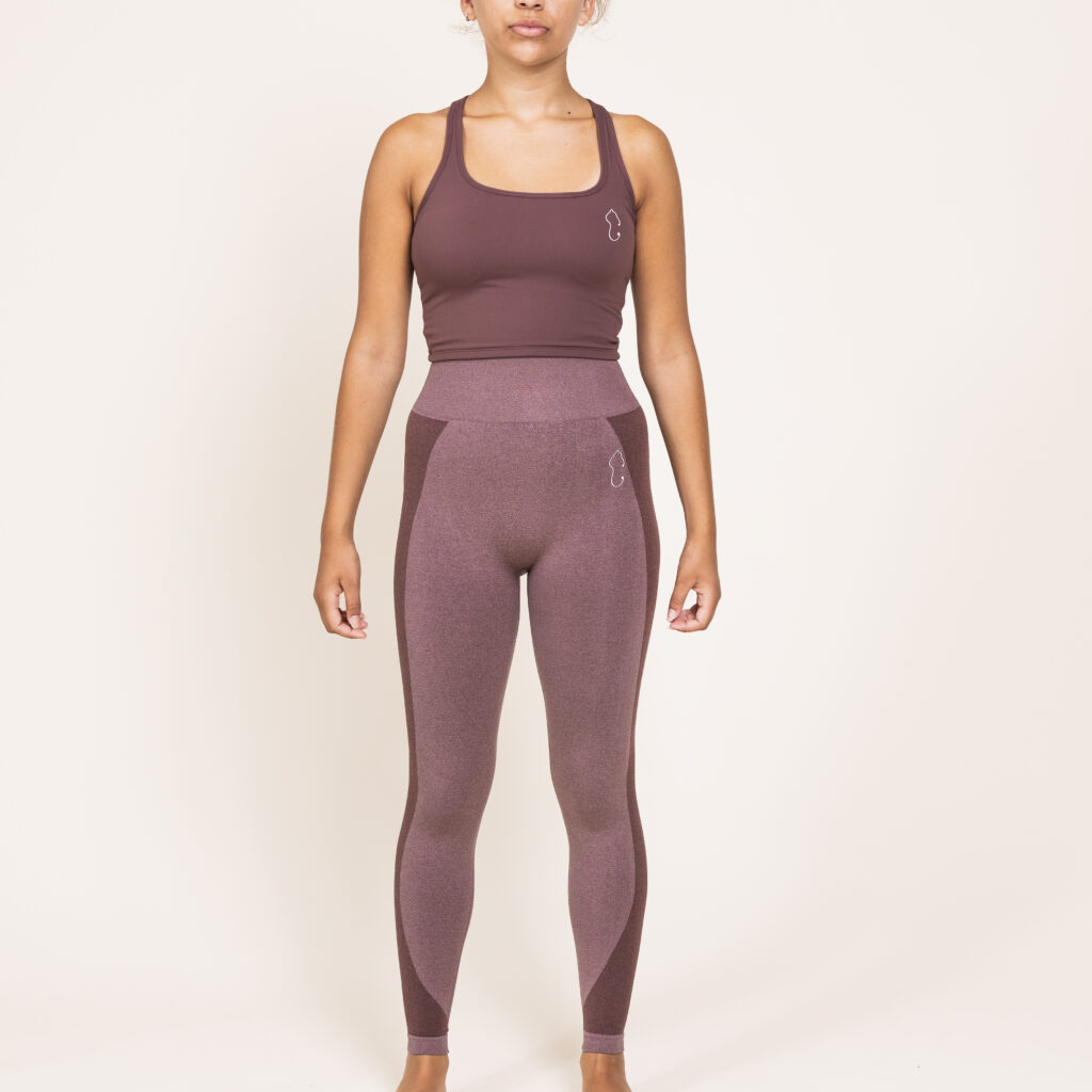 Tight Fit Top - Cocoa Brown