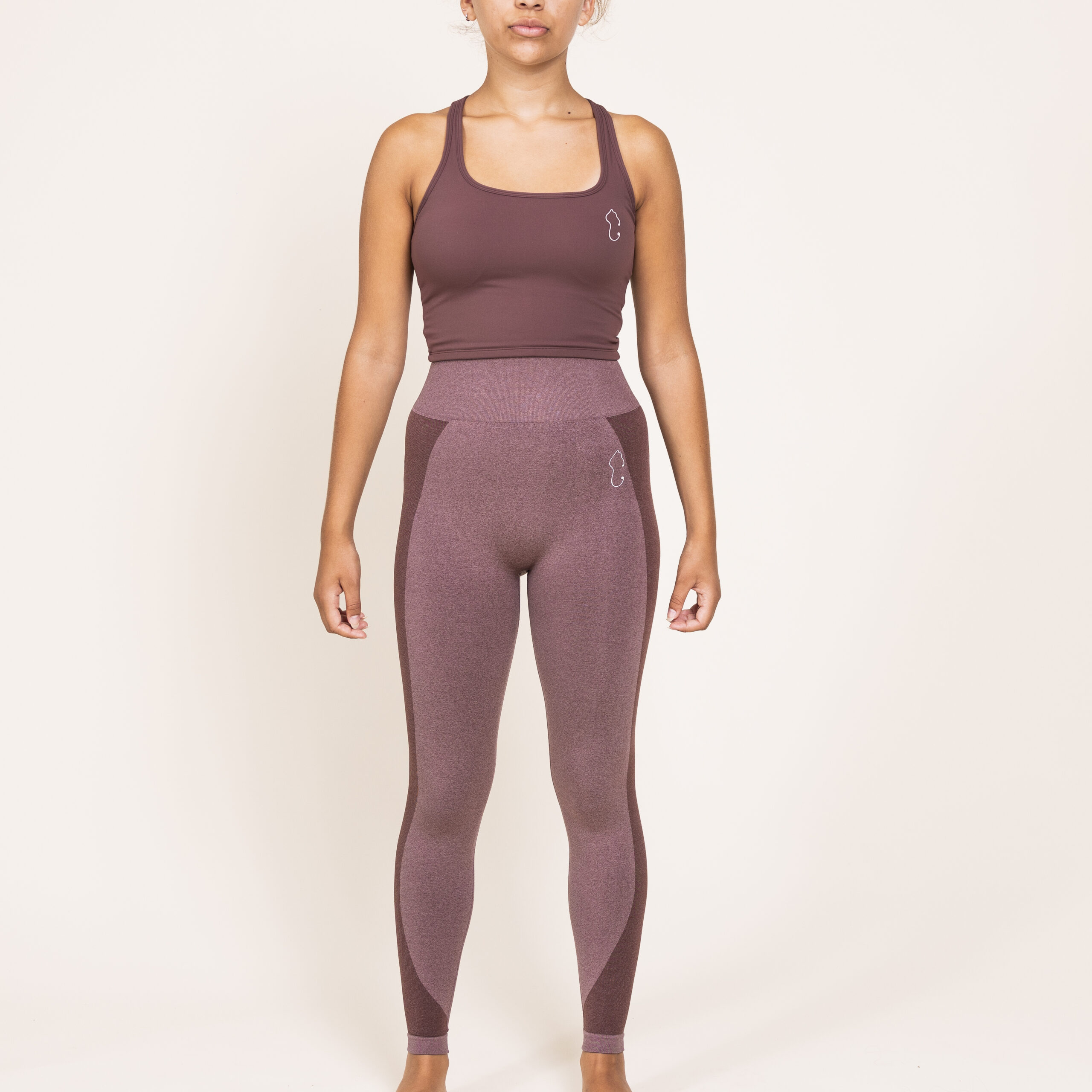 Tight Fit Top - Cocoa Brown