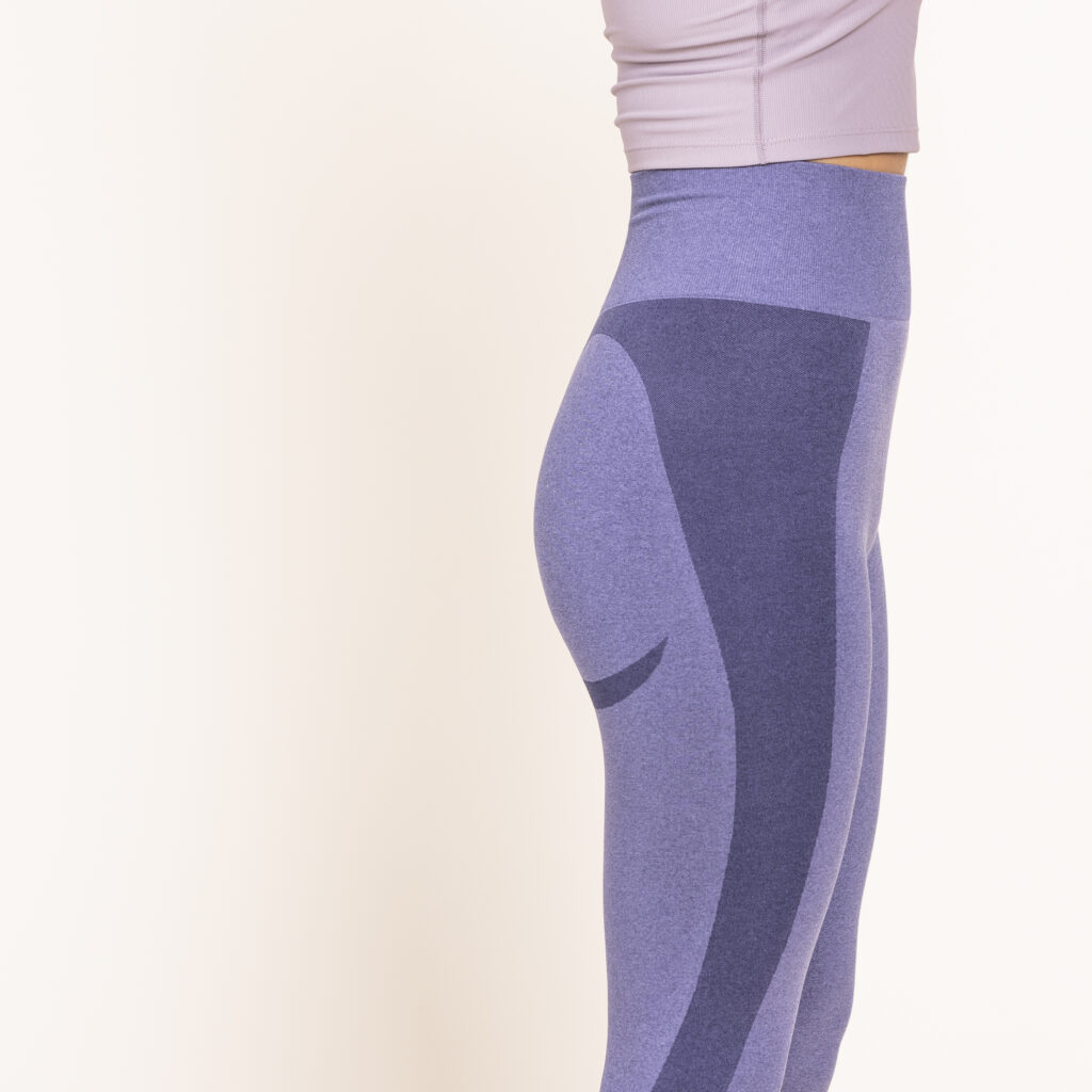 Curve Framing Tights - Lavender - Image 2