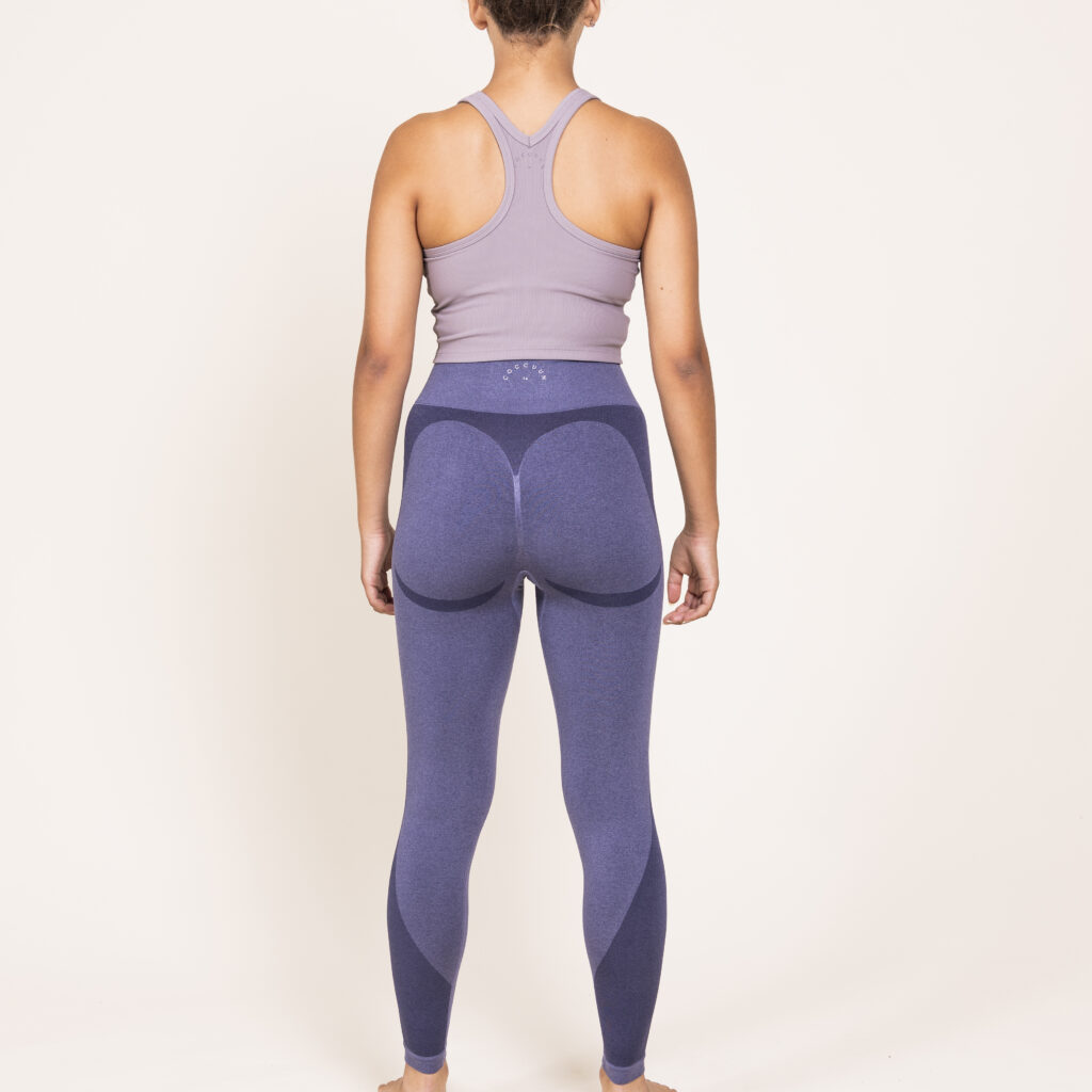 Racerback Crop Top - Taupe - Image 3